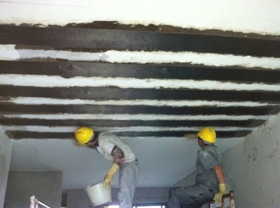 坦洲心岸春天花园楼板加固工程